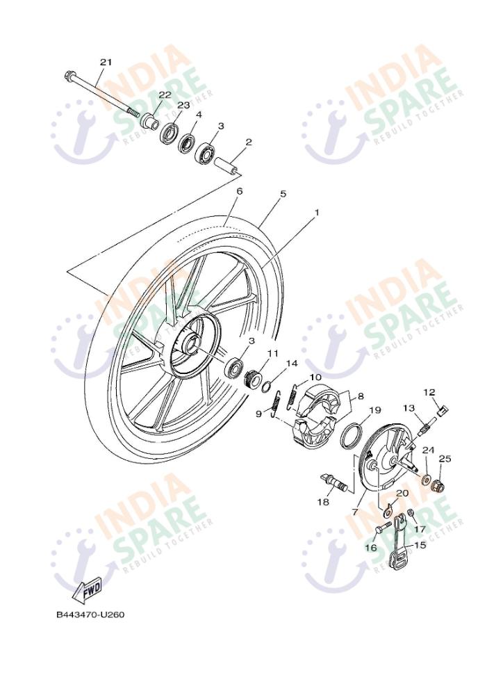 FRONT WHEEL
